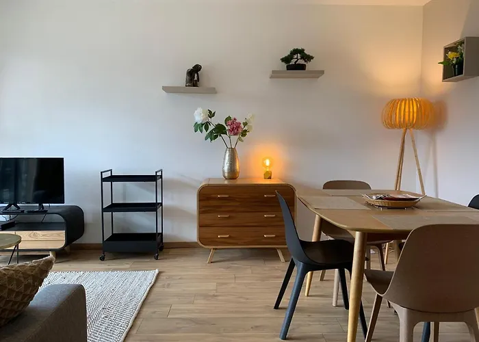 Daire T2 Cosy Avec Terrasse Sud - Centre Deauville