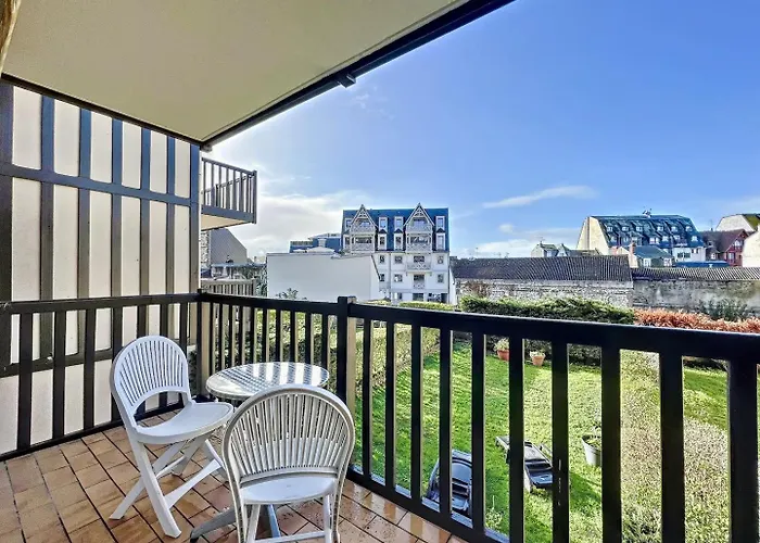 T2 Cosy Avec Terrasse Sud - Centre Ντοβίλ